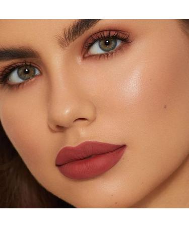 Boobeen Matte Lip Crayon - Velvety Creamy Lip Liner for Women - Long Lasting & Waterproof Lipstick (Shade 03) - Buy Online on GoSupps.com