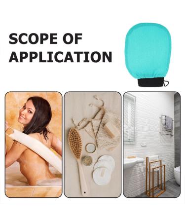 FRCOLOR Exfoliating Glove for Face & Body - Dead Skin Remover Mitt & Body Scrubber (Green) - Best International Shipping - Buy Online on GoSupps.com