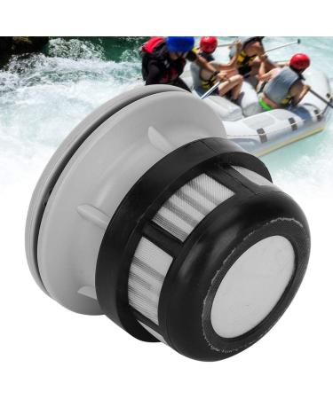 3Pcs Boat Air Valve Replacement Kit with Filter Mesh - Gray PVC Spiral Air Plug for Inflatable Boat Kayak - Buy Online on GoSupps.com
