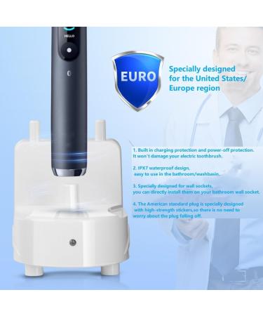 Wall Charger for Oral-B & Braun Electric Toothbrush - Compatible with Most Models (Excludes IO & Pulsonic) | Wireless & Convenient - Buy Online on GoSupps.com