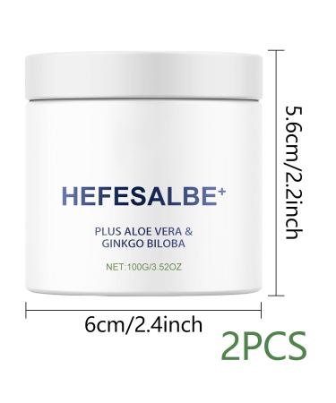 Premium Yeast Ointment 2PCs for Grater & Dry Skin | Natural Skin Cream for All Skin Types | Unisex Formula - Buy Online on GoSupps.com
