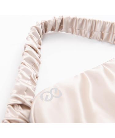 Promeed Mulberry Silk Sleep Eye Mask Blindfold - 25 Momme Silk Eye Cover for Sleeping & Travel - Pink - Buy Online on GoSupps.com