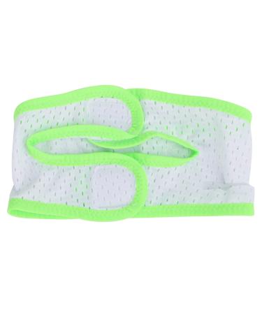 Summer Mesh V Face Belt Anti Snoring Strap with Chin Rest Facial Slimming Mesh Anti Snoring Chin Strap for Bedroom Apartment for Summer Sleep for Men Women(Fluorescent green edging)