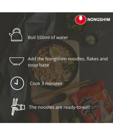 Nongshim Shin Ramyun Spicy Korean Ramen Assorted Noodle Case of 10 | Self Customised Pick Any 5 Flavours  - Buy Online on GoSupps.com