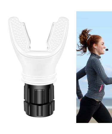 Portable Muscle Trainer Exercise Device with Resistance Adjustable Silicone Settings for Different Fitness Needs Easy to Clean White