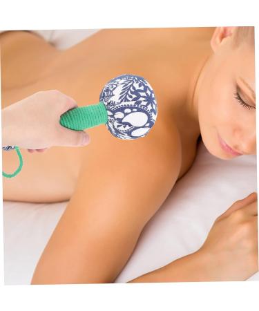 Plafope 2-in-1 Moxibustion Massage Hammer - Wooden Manual Massager with Wall-Mounted Design | 2PCs 19.5x9cm - Buy Online on GoSupps.com