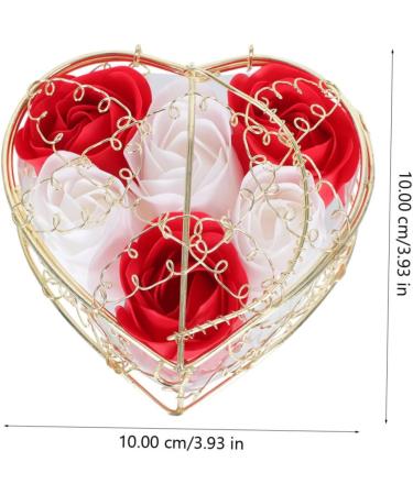 Didiseaon 2 Sets Soap Box Colorful Soap Forever Preserved Rose Roses Fresh Flowers Ladies Baskets Simulation Soap Fine Box Iron - Buy Online on GoSupps.com