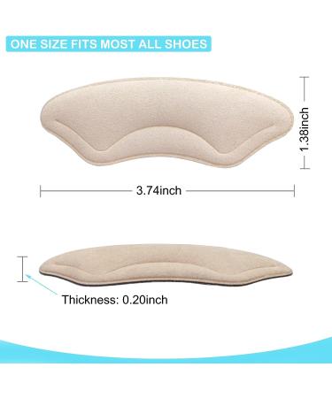 Comfowner Heel Cushion Pads - Soft Inserts to Prevent Blisters and Heel Pains - Buy Online on GoSupps.com