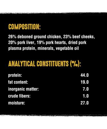 Crave Protein Chunks Dog Treats 6 x 55g - Chicken - High Protein, Grain-Free Snacks - Buy Online on GoSupps.com