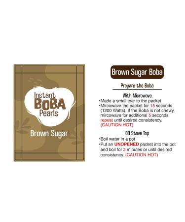 Snackathon Instant Bubble Pearl Milk Tea Kit - Authentic Brown Sugar Tapioca Pearls Taro Flavor 12 Servings Ready in Under 1 Minute - Includes Straws - International Shipping Available - Buy Online on GoSupps.com