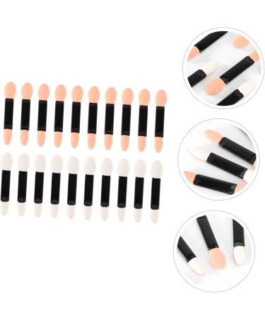 PLAFOPE 20pcs Makeup Eyeshadow Brush Double Head Eyeshadow Brushes Eye Shadow Sponge Applicator - Buy Online on GoSupps.com