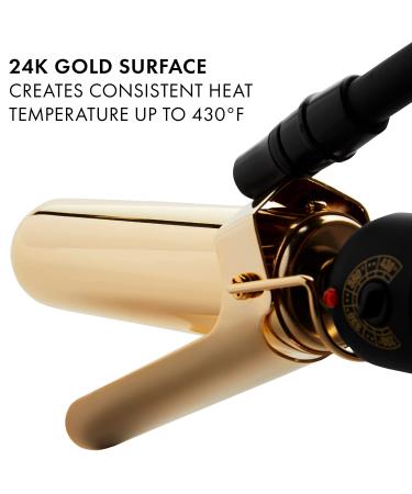 Hot Tools Pro Artist 24K Gold Marcel Iron - 1-1/2 Inch Barrel for Long Lasting Curls and Waves - Buy Online on GoSupps.com
