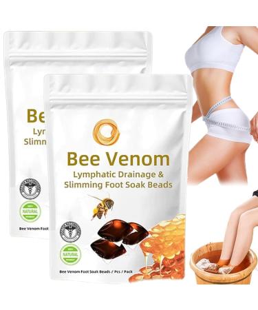 Diapason Bee Venom Lymphdrainage & Slimming Foot Soak Beads Lukmlca Bee Venom Foot Soak Lukmlca Bee Venom Lymphatic Drainage Foot Soak (2Bag)