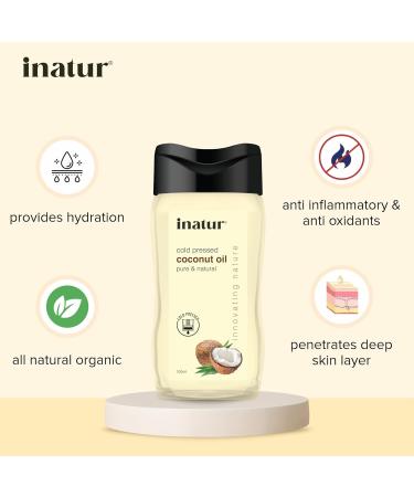 Buy Herbals Coconut Skin & Hair Oil 100ml - Nourishing & Hydrating for All Skin Types - International Shipping Available - Buy Online on GoSupps.com