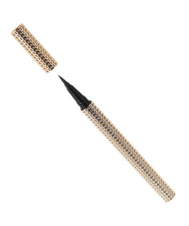 Outanaya Eyeliner Eye Pencil Liner Liquid Liner Eye Line Pen Natural Eye Makeup Pen Golden Plastic