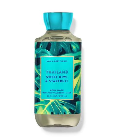 BBW White Barn Thailand Sweet Kiwi & Starfruit Shower Gel - 10 fl oz | Refreshing Body Wash | Shop Internationally - Buy Online on GoSupps.com