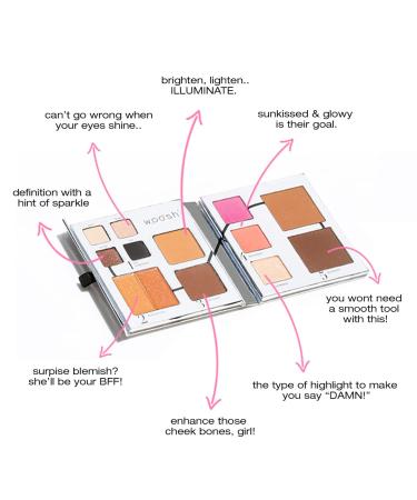 Woosh Beauty The Fold Out Face with Secret Brush 2.5 Med Tan - Medium Tan - Buy Online on GoSupps.com