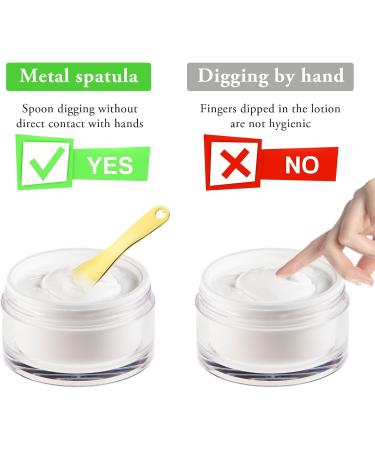 Sibba Makeup Spatula Cosmetic Skincare 3 PCS Facial Eye Cream Absorption Applicator Mini Make Up Spoon Tool Kit Lotion Tiny Face Neck Body Relaxation Sticks Set Skin Care Beauty Lifting Massager - Buy Online on GoSupps.com