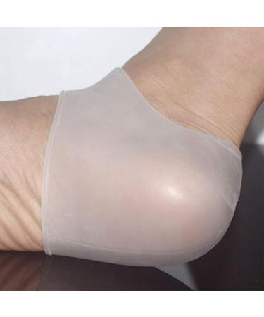 Silicone Moisturizing Gel Heel Socks for Cracked Feet | Pain Relief for Men & Women - International Shipping - Buy Online on GoSupps.com