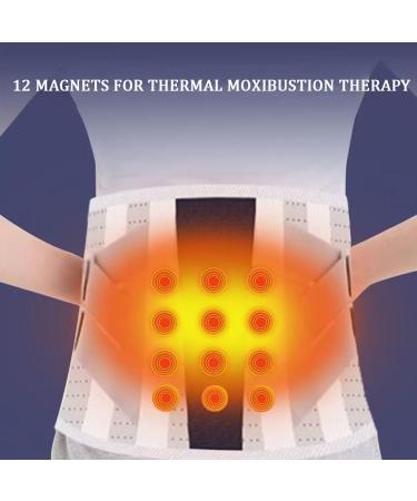 Thermal Magnetic Therapy Lumbar Support Belt | Self-Heating Pain Relief for Herniated Discs & Sciatica | XXL Size | Unisex Back Brace - Buy Online on GoSupps.com