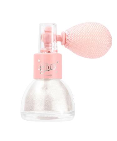 Dewireaey Glitter Spray 7g Fabric Glitter Spray Luminous Body Powder for Women Festival Makeup Party Halloween Concert