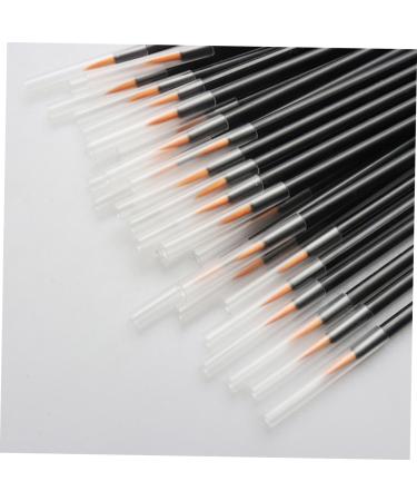 PLAFOPE 100pcs Eyeliner Eyeliner Small Eyeliner Brush Lip Liner Marker Liner Makeup Brush Orange - Buy Online on GoSupps.com