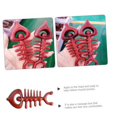 Shop Gleavi Ergonomic Legstasy - Sustainable Pain Relief Wooden Massage Comb | Anti-Static & Practical for Ultimate Comfort - Buy Online on GoSupps.com