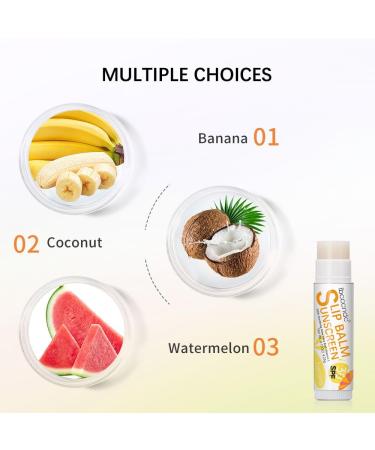 ibcccndc Sunscreen Lip Balm Sunscreen Lipstick SPF 30 Lip Balm Moisturizing Hydrating Moisturizing Lips Sun Protection (B) - Buy Online on GoSupps.com