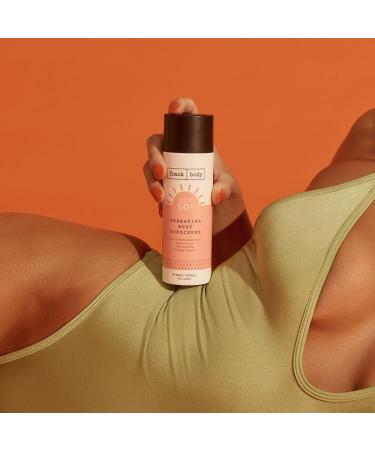 Frank Body SPF50+ Hydrating Sunscreen | Vegan Cruelty-Free | Broad Spectrum UVA & UVB Protection | Oxybenzone-Free | Hyaluronic Acid Vitamin E Aloe Vera - 4.73 fl oz - Buy Online on GoSupps.com