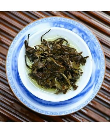 Haute montagne Bai Cha 350g Th Blanc Fuding Shou Mei G teau au Th Blanc Bio - Buy Online on GoSupps.com