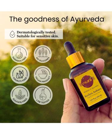 Muni Hair Growth DHT Blocker Serum | Redensyl & Procapil | Ayurvedic Hair Loss Treatment for Thicker Hair - 1.01 fl oz - Buy Online on GoSupps.com