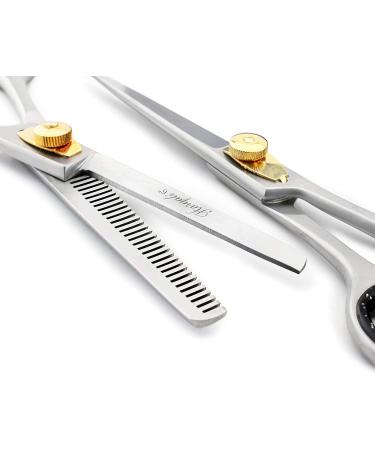 Professional Stainless Steel Hairdressing Scissors - 15.2 cm | Precision Cutting Tools for Hairdressers | International Shipping Available - Buy Online on GoSupps.com