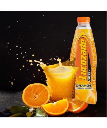 Energy Sparkling Glucose Drink With Sugar & Sweeteners - 3 x Mixed Flavours of Orange Wild Cherry & Apple blast Glucose Drink 380ml - Buy Online on GoSupps.com