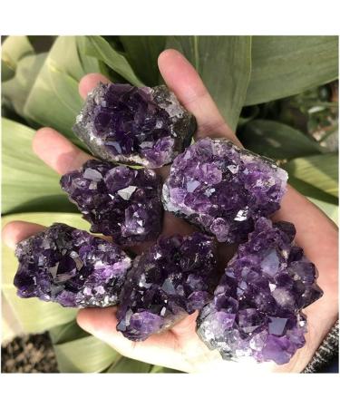 Natural Crystal Rough Crystal 70-80g Natural Amethyst Crystal Cluster Quartz Raw Crystals Stone Decoration Ornament Purple Feng Shui Stone Ore (Size : 1pc) - Buy Online on GoSupps.com