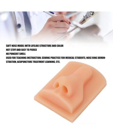 Silicone Nasal Mould for Jewelry Display | High Simulation Acupuncture Tower | Soft & Flexible Teaching Tool - Buy Online on GoSupps.com
