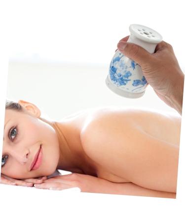 Beavorty Moxibustion Cup - 2 STK Massage Pot Smoke-Free Moxa Canister Ceramic Scraping Device for Pain Relief - Buy Online on GoSupps.com