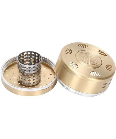 Portable Pure Copper Moxa Box for Moxibustion Treatment | Home & Salon Use - Buy Online on GoSupps.com