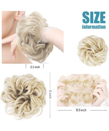 CPJJ 1 item Fluffy meatball head Hair ponytail extension Fake ponytail Hairpiece Hair Ribbon Ponytail Extensions Hair Extensions Wavy Curly Messy Hair Bun Extensions Donut Hair Chignons(A) - Buy Online on GoSupps.com