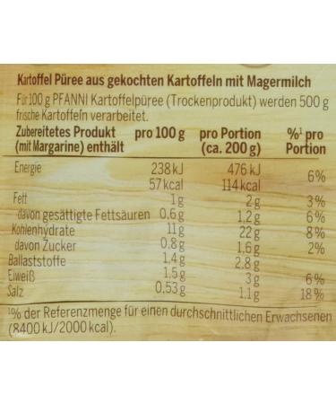 Buy Pfanni Mashed Potatoes with Skimmed Milk - 3 Portions 94.5g | Best International Shipping - Buy Online on GoSupps.com