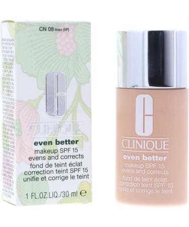 Clinique Even Better Foundation 1.0 Oz SPF 15 - Makeup 24 Linen for Dry to Combination Oily Skin - Buy Online on GoSupps.com