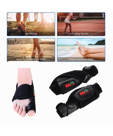 Adjustable Bunion Corrector Kit - Hallux Valgus Relief Protector Sleeves for Toe Support - International Shipping Available - Buy Online on GoSupps.com