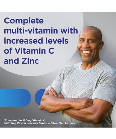 Elesb o 22 DHIWO Silver Men 50+ Multivitamin Better Guide Vitamins Supplements 275 Count (Pack of 1)+Guide - Buy Online on GoSupps.com