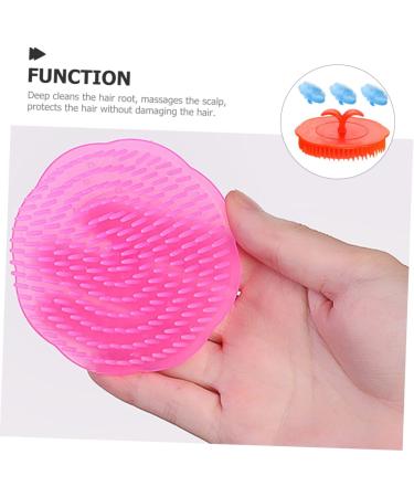 WOONEKY 4-Piece Shampoo Brush Set | Scalp Massage Device for Hair Care & Washing | International Shipping Available - Buy Online on GoSupps.com