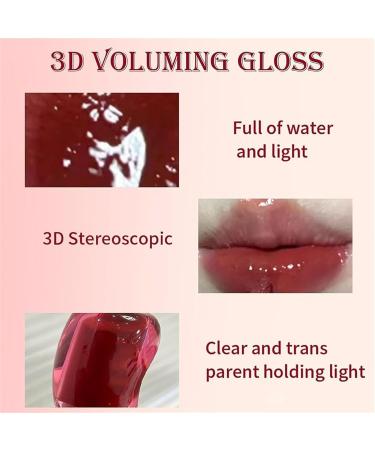 3D Volumizing & Plumping Lip Gloss - Long-Lasting High Shine Non-Sticky Liquid Lipstick for Mirror Glow - Buy Online on GoSupps.com