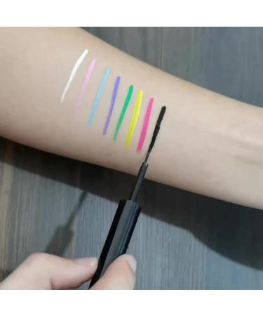 Shimmering Sands Eight Color Eyeliner Liquid Pen | Long-lasting, Sweat Proof, Non-Dizzy Formula | 3ml - Buy Online on GoSupps.com