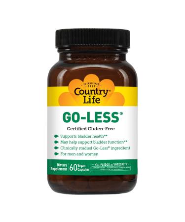 Country Life Go Less Supports Bladder Health for Men & Women 60 Vegan Capsules