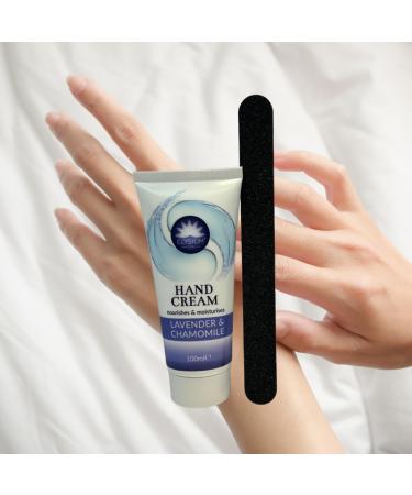 Hand Care Pack Bundle with Elysium Lavender and Chamomile Hand Cream (100ml) Langley Green Nail File/Emery Board - Buy Online on GoSupps.com