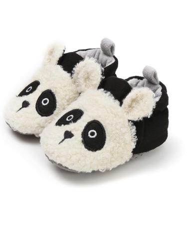 LACOFIA Baby Anti-Slip Soft Sole Winter Booties 6-12 Months - White Panda - Buy Online on GoSupps.com