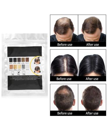 Hair Growth Powder & Comb - Keratin Fiber Thickener for Dark & Thick Hair | 10 Colors - Unisex Hair Care Solution - Buy Online on GoSupps.com