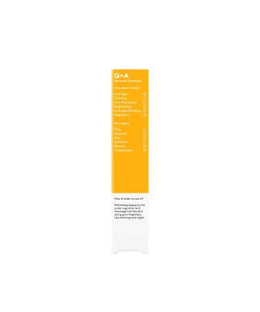 Q+A Eye Cream 15ml | Hydrating Cherry Extract & Glycogen for Delicate Skin - Shop Internationally - Buy Online on GoSupps.com